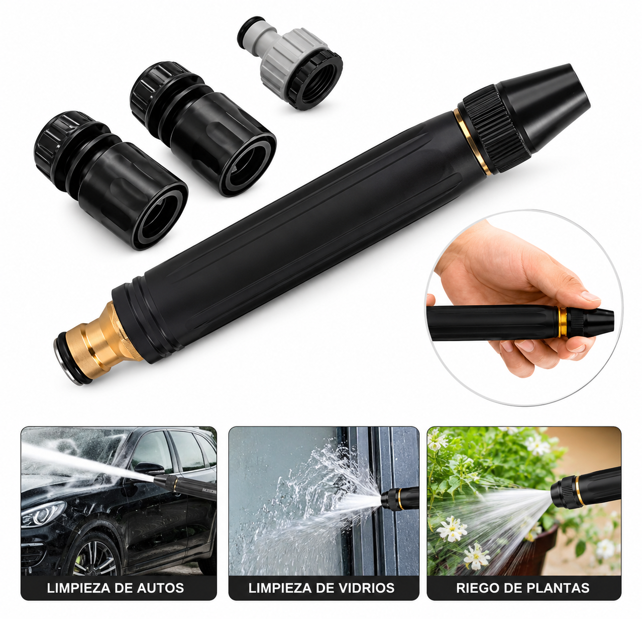 AquaForce™ – Kit de Alta Presión para Manguera